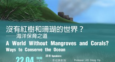 SDG Forum Series 2.0 – A World Without Mangroves and Corals? – Ways to Conserve the Ocean