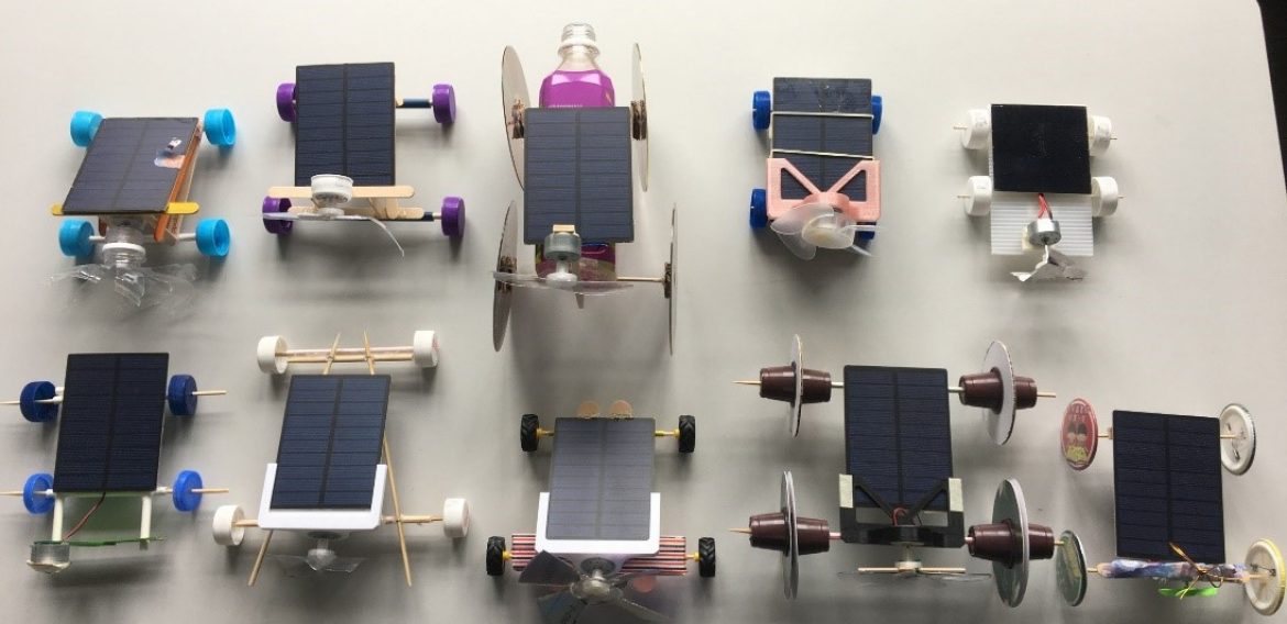 Students’ Virtual Final Project Competition on Real Solar Powered Automobile Development